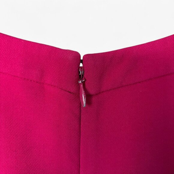 Diane Von Furstenberg Fleur Split Neck Sheath Mini Dress Size 4 - Picture 5 of 11